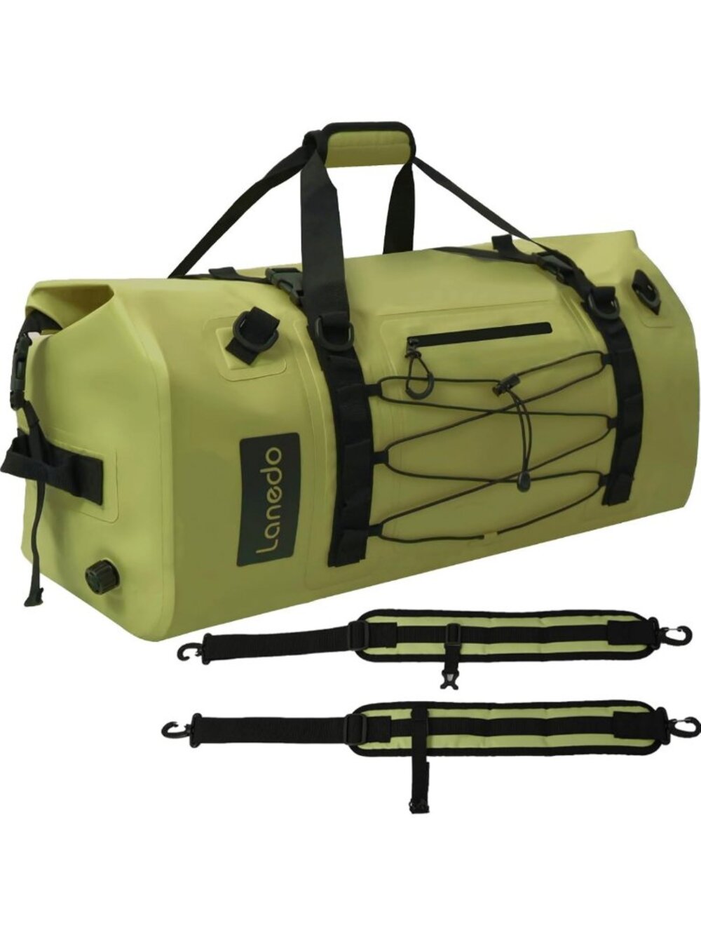 80L Waterproof Dry Bag - Heavy Duty Roll-Top Duffel for Kayaking, Fishing